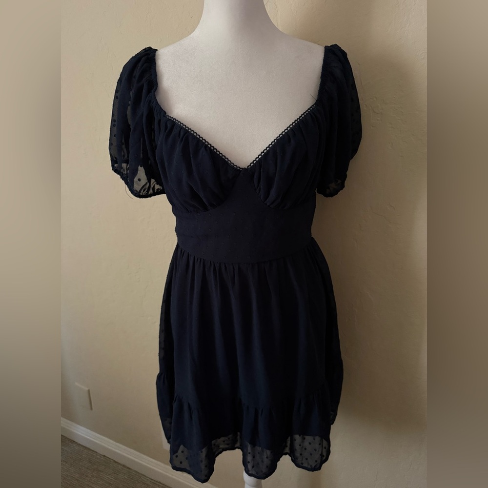 Fit and flare mini dress
